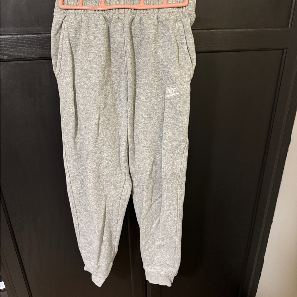 Nike Kids Heather Gray Sweatpants